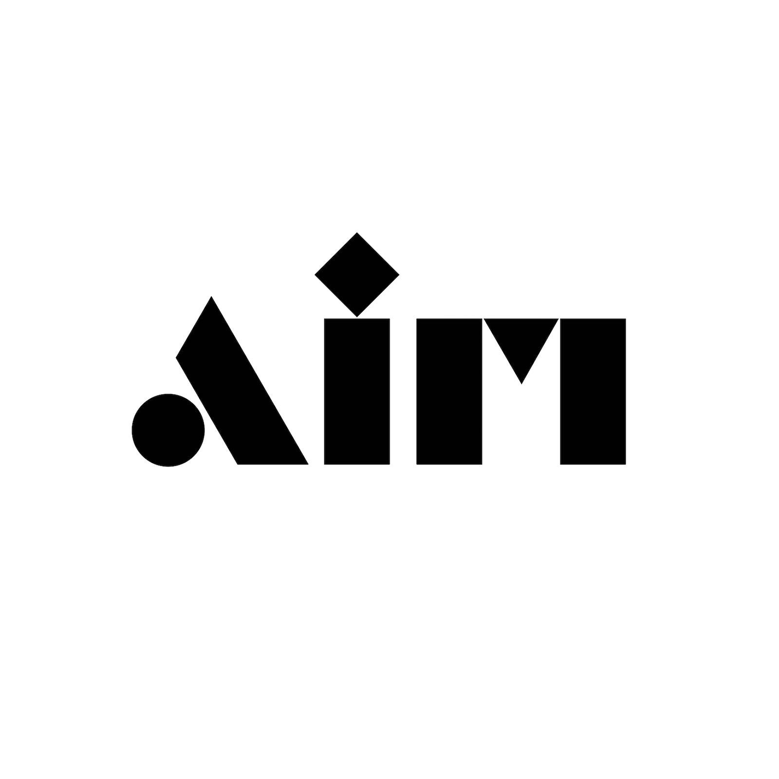 A.I.M. Logo Sign | Takenobu Igarashi