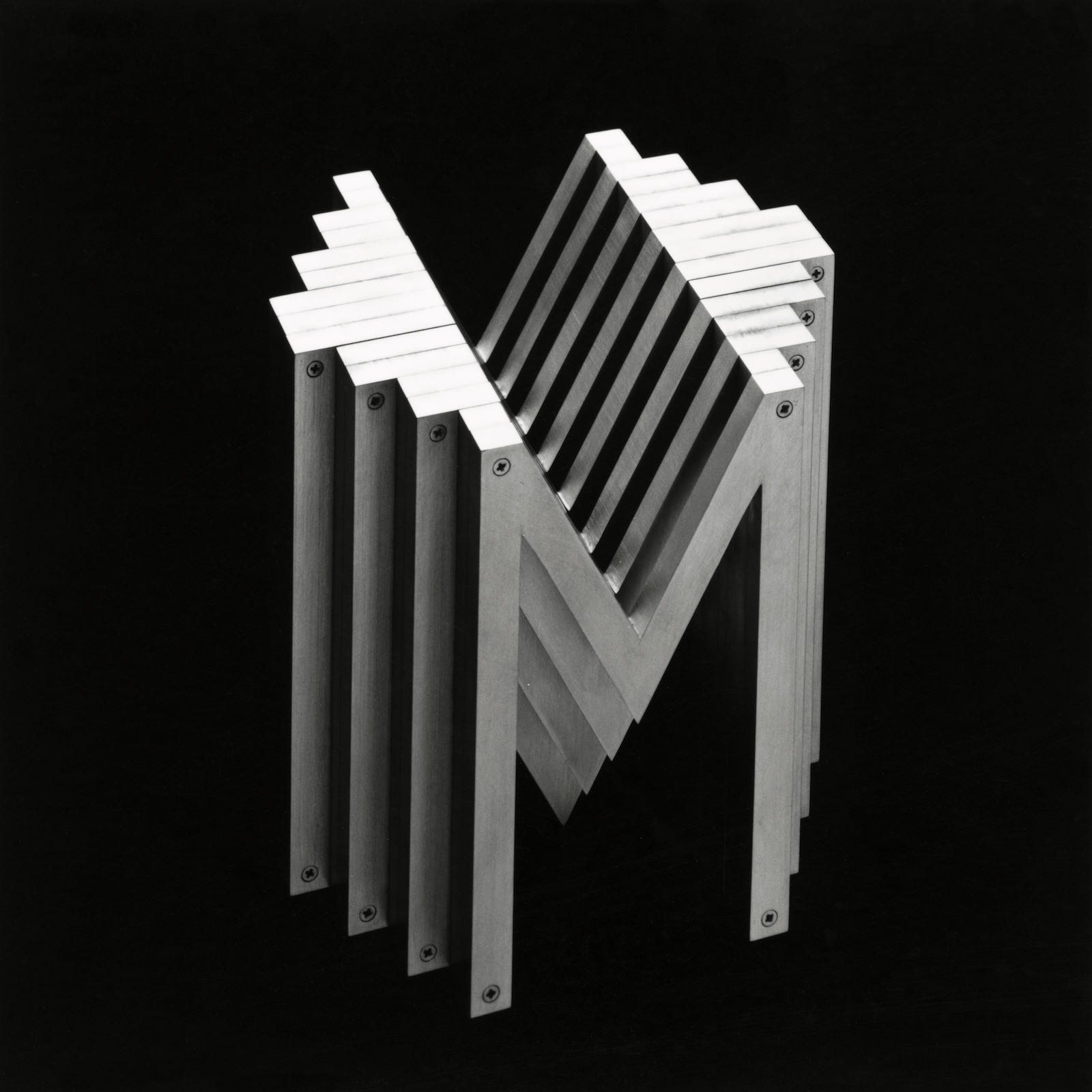 Aluminum Alphabet Sculptures | Takenobu Igarashi